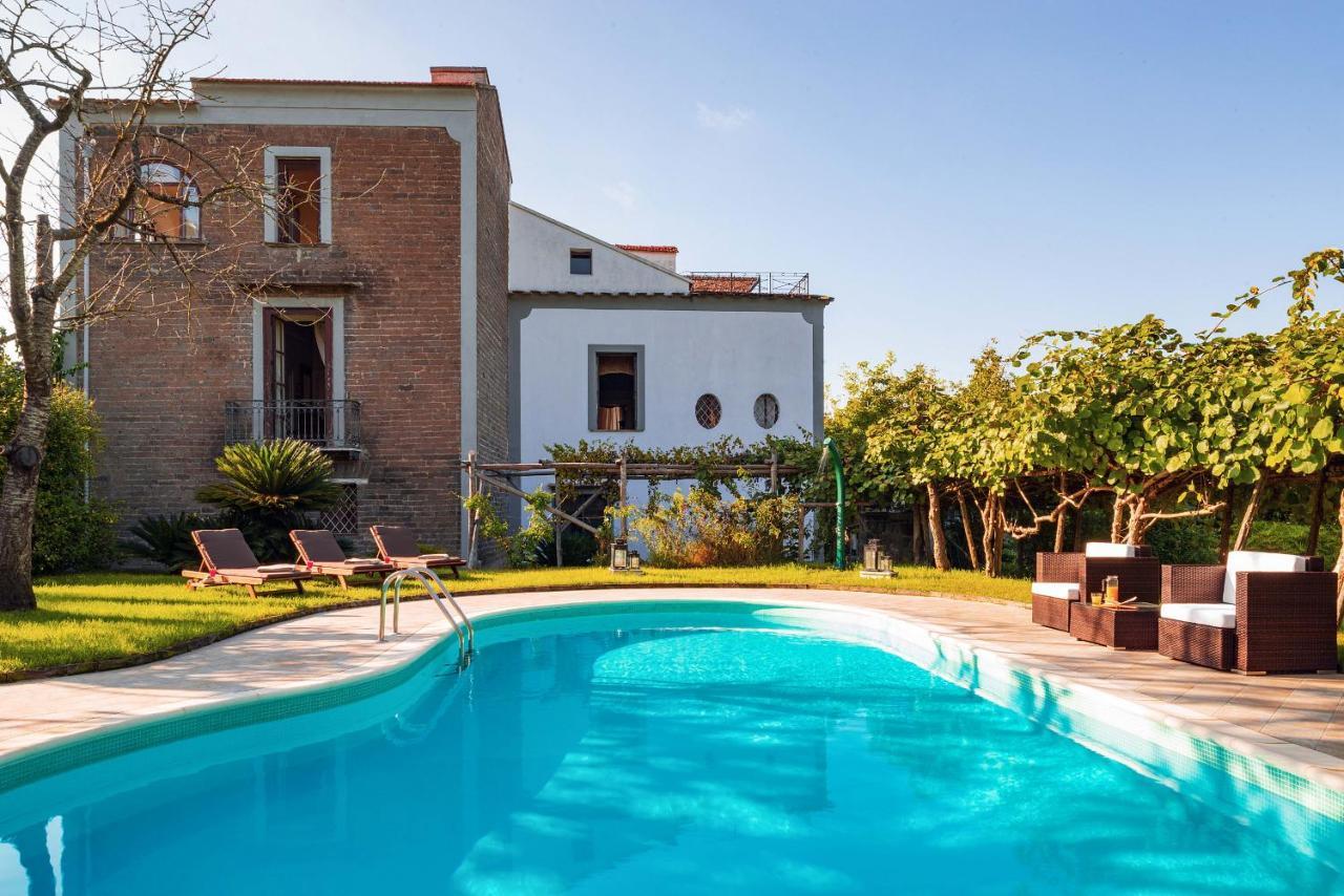 La Dimora 3: Comfort, Garden And Pool Massa Lubrense Extérieur photo